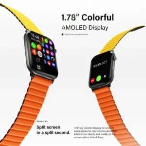 Kieslect Calling Watch KS Black Double Strap