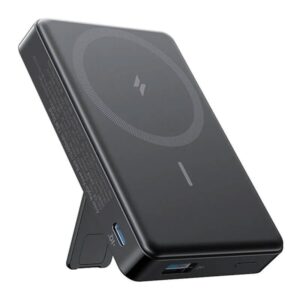 MagGo Powerbank 10k, 15w Ultra-Fast Magnetic Charging with Smart Display Black