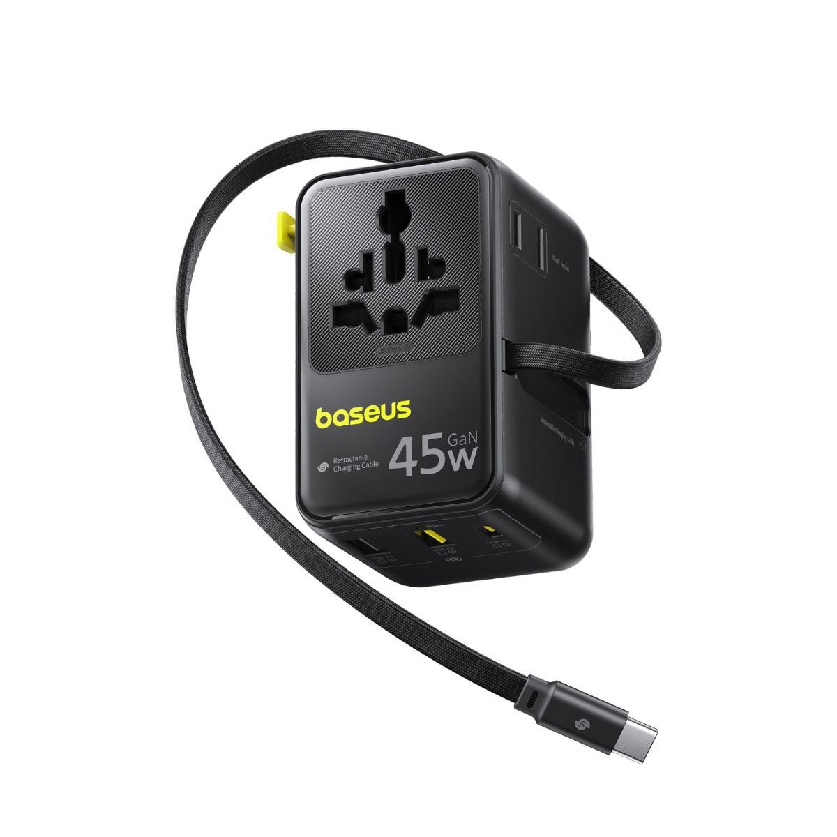 Baseus PicoGo AG11 Universal Travel Adapter 2AC+2U+2C 45W